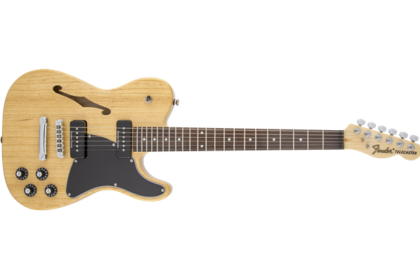Jim Adkins JA-90 Telecaster Thinline, Rosewood Fingerboard, Natural