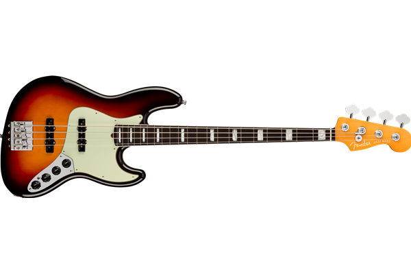 American Ultra Jazz Bass®, Rosewood Fingerboard, Ultraburst