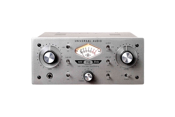 Universal Audio 710 Twin-Finity Tone Blending Mic Preamp