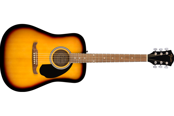 FA-125 Dreadnought, Walnut Fingerboard, Sunburst