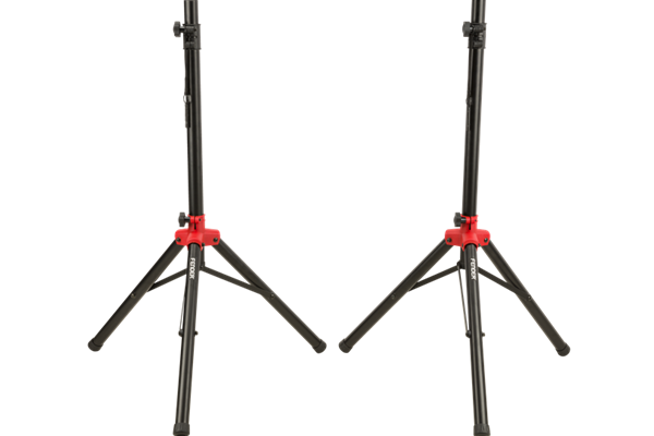 Compact Speaker Stands with Bag, Black