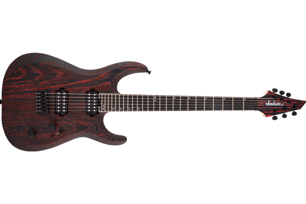 Pro Series Dinky™ DK Modern Ash HT6, Ebony Fingerboard, Baked Red