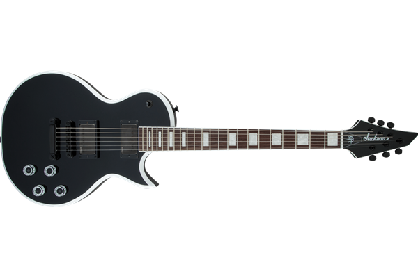 X Series Signature Marty Friedman MF-1, Laurel Fingerboard, Gloss Black with White Bevels