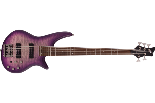 JS Series Spectra Bass JS3QV, Laurel Fingerboard, Purple Phaze
