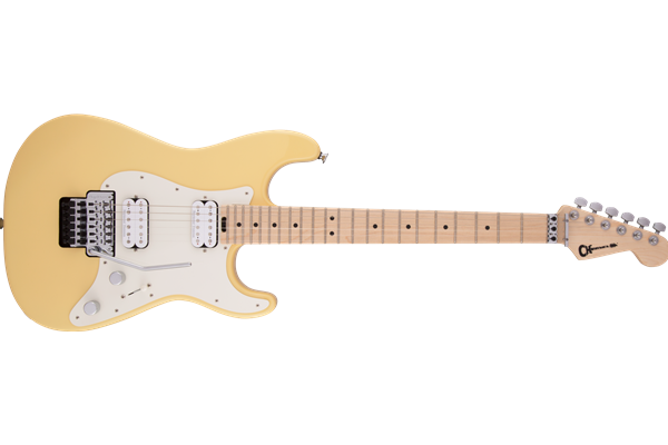 Pro-Mod So-Cal Style 1 HH FR M, Maple Fingerboard, Vintage White