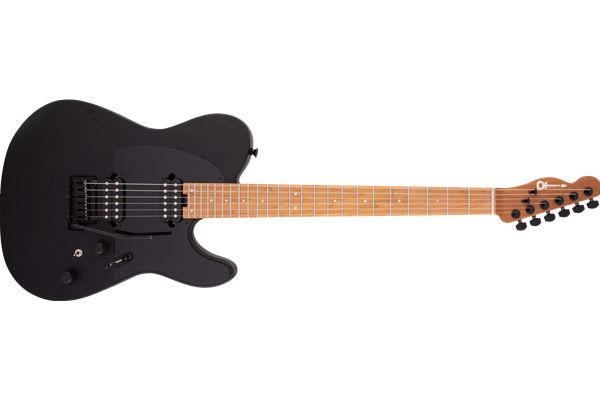 Pro-Mod So-Cal Style 2 24 HH 2PT CM Ash, Caramelized Maple Fingerboard, Black Ash