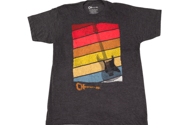 Charvel® Sunset T-Shirt, Charcoal, M