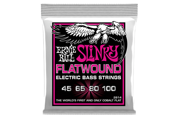 Slinky Flat Wound Bass Strings