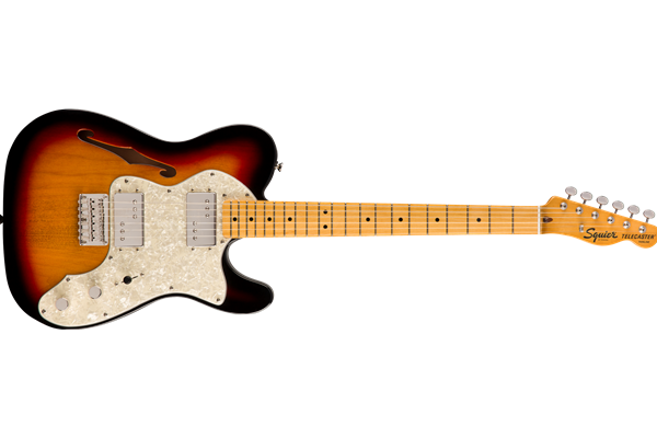 Classic Vibe '70s Telecaster® Thinline, Maple Fingerboard, 3-Color Sunburst