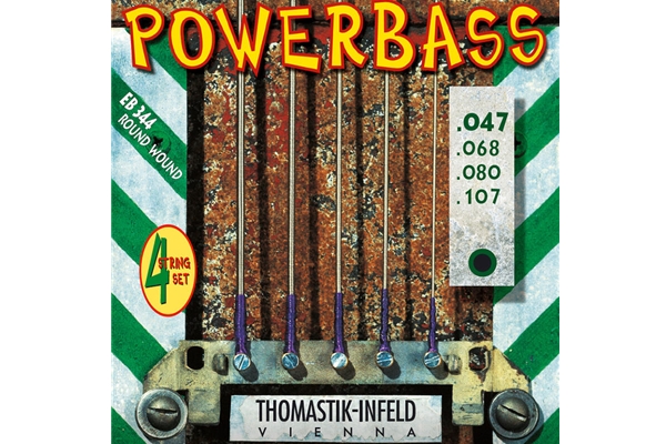 Powerbass Guitar Strings, 5 String Set .047 - .119