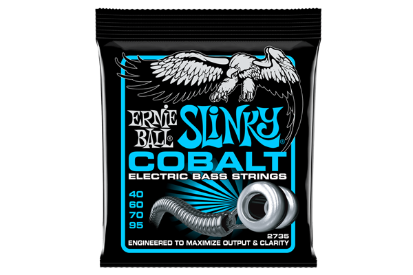 Ernie Ball Extra Slinky Cobalt Bass Strings, 40-95