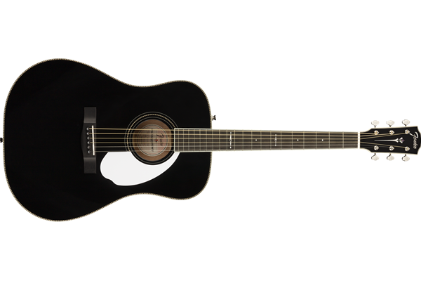 Limited Edition PM-1 Deluxe Dreadnought with Case, Ebony Fingerboard, Black