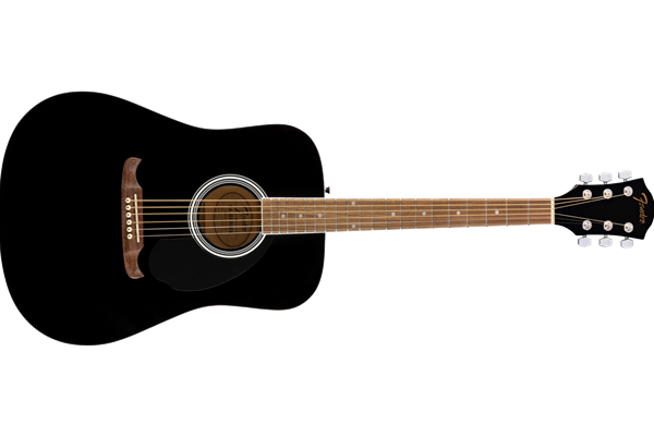 FA-125 Dreadnought, Walnut Fingerboard, Black