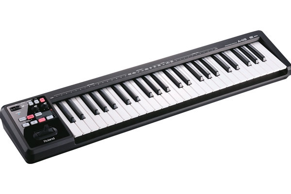 MIDI Keyboard Controller 49 Keys Black