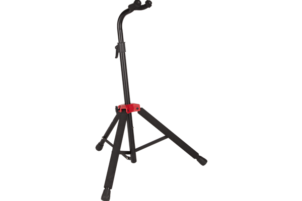Deluxe Hanging Guitar Stand, Black/Red