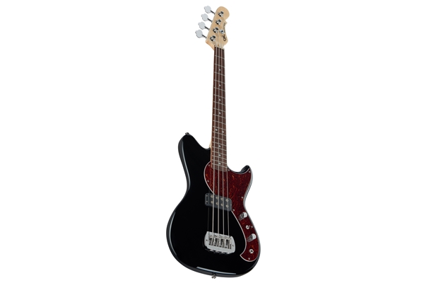 Tribute by G&L, Fallout Bass Jet Black w/ Brazilian Cherry fingerboard