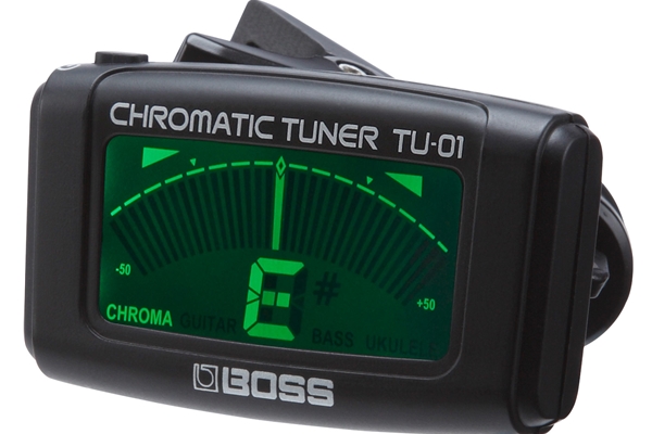 BOSS TU-01 | Clip-on Chromatic Tuner