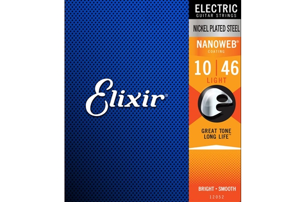 Elixir Heavy Electric Nickel Plated Steel With Nanoweb Coating (.012 - .052)