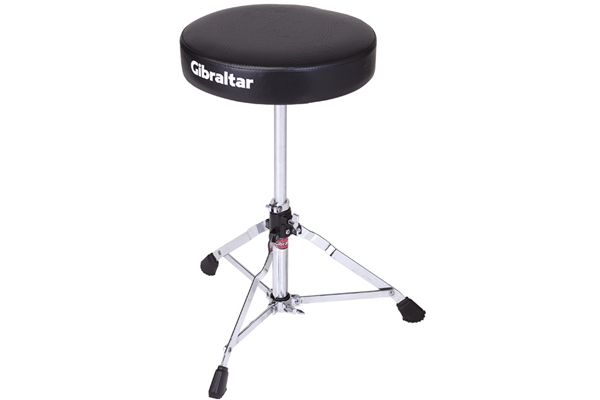 Gibraltar 5608 Single Brace Drum Throne - Round Seat