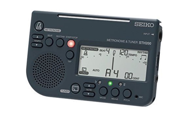 Seiko Metronome and Tuner, Black