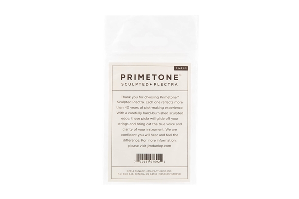 Dunlop Primetone® Semi Round Guitar Pick (3/pack)