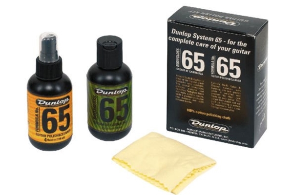 Dunlop Guitar Polish Kit Bodygloss And Formula 65