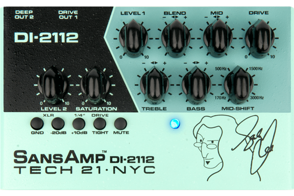 Tech 21 DI-2112 Geddy Lee Signature Pre-Amp