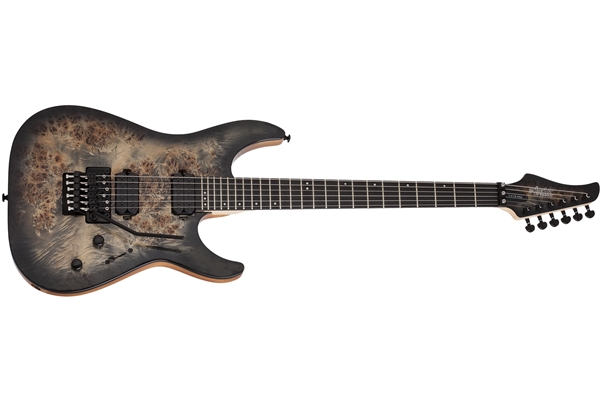 Schecter C-6 Fr Pro Charcoal Burst