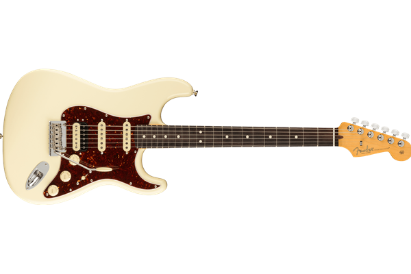 American Professional II Stratocaster® HSS, Rosewood Fingerboard, Olympic White