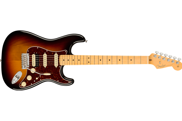 American Professional II Stratocaster® HSS, Maple Fingerboard, 3-Color Sunburst