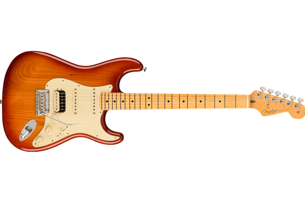 American Professional II Stratocaster® HSS, Maple Fingerboard, Sienna Sunburst