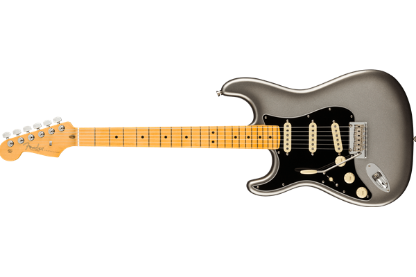 American Professional II Stratocaster® Left-Hand, Maple Fingerboard, Mercury
