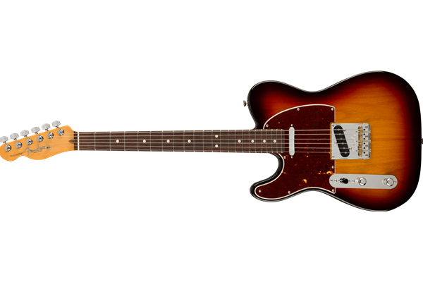 American Professional II Telecaster® Left-Hand, Rosewood Fingerboard, 3-Color Sunburst