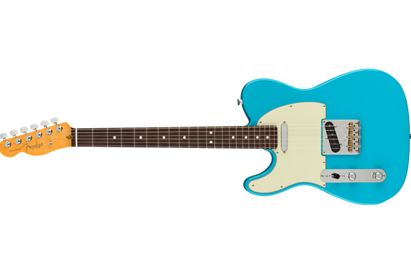 American Professional II Telecaster® Left-Hand, Rosewood Fingerboard, Miami Blue