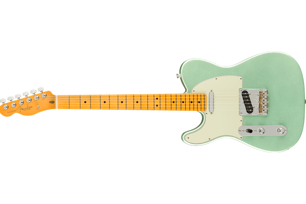 American Professional II Telecaster® Left-Hand, Maple Fingerboard, Mystic Surf Green