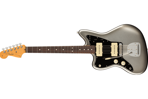 American Professional II Jazzmaster® Left-Hand, Rosewood Fingerboard, Mercury