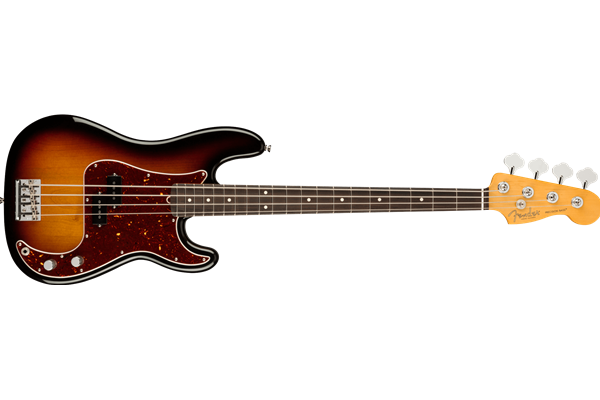 American Professional II Precision Bass®, Rosewood Fingerboard, 3-Color Sunburst