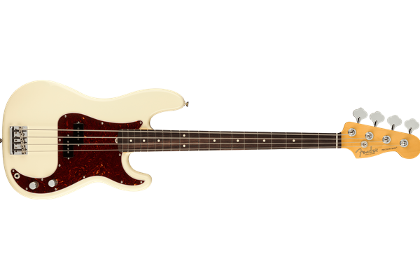 American Professional II Precision Bass®, Rosewood Fingerboard, Olympic White