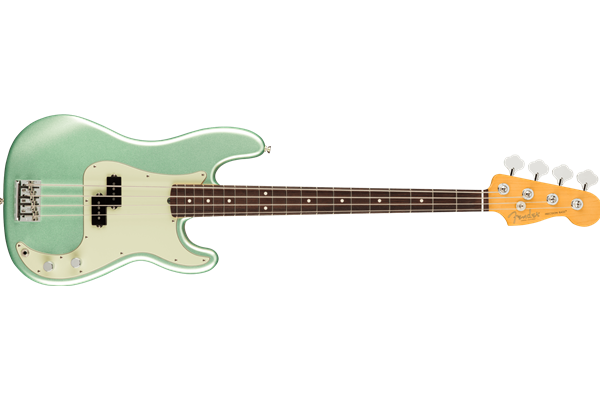 American Professional II Precision Bass®, Rosewood Fingerboard, Mystic Surf Green