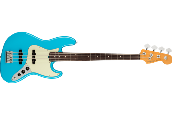 American Professional II Jazz Bass®, Rosewood Fingerboard, Miami Blue