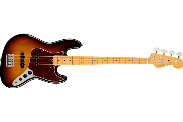 American Professional II Jazz Bass®, Maple Fingerboard, 3-Color Sunburst