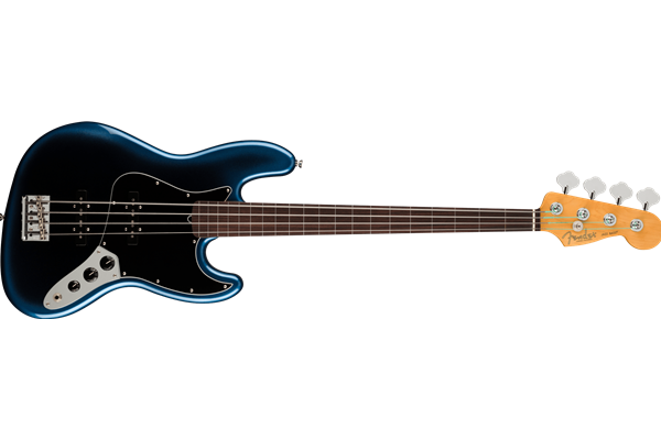 American Professional II Jazz Bass® Fretless, Rosewood Fingerboard, Dark Night