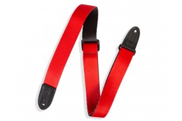 Levy's Junior Guitar Strap, Red, 1.5"