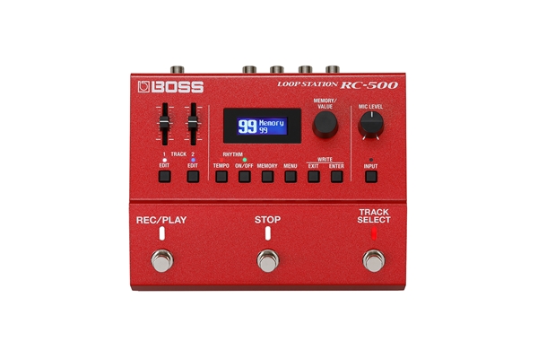 BOSS RC-500 Loop Station, Dual Track Stereo Looper