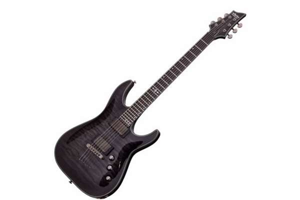 Hellraiser Hybrid C-1 Trans Black Burst