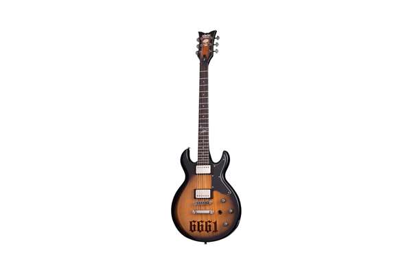 Zv 6661 Aged Natural Satin Black Burst