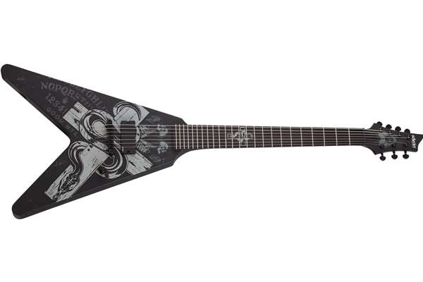 V-7 Chris Howorth Snake Cross Satin Black