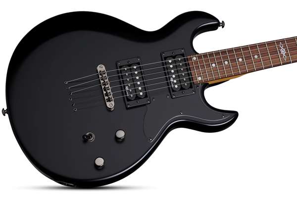 S-1 Sgr By Schecter Midnight Satin Black W/ Gig Bag
