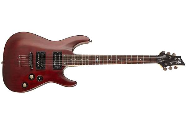 C-1 Fr Sgr By Schecter Walnut Satin,Gigbag Included