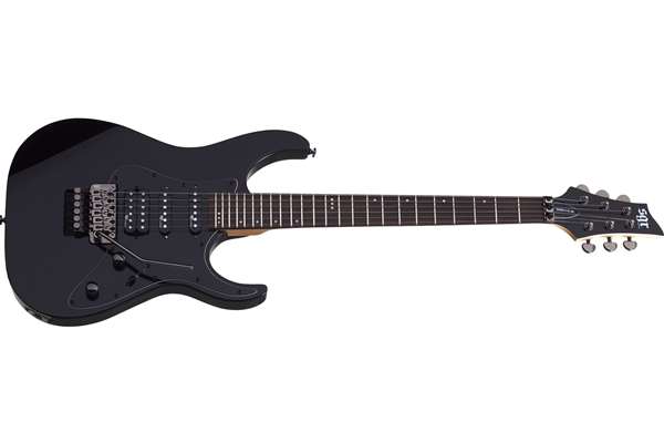 Banshee-6 Fr Sgr By Schecter Gloss Black w/ Gig Bag